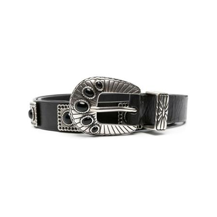 Golden Goose, Belts Zwart, Dames, Maat:75 CM