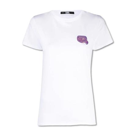 Karl Lagerfeld T-shirt Hvid, Dame T-shirts