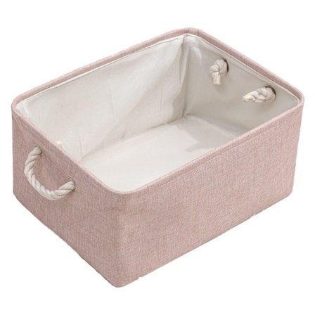 Oppbevaringskurver - dekorative kurver, oppbevaringsboks, kuber, rosa