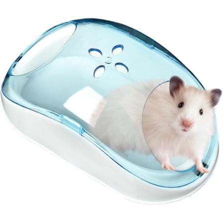 Hamsterin hiekka-kylpylaatikko, hamsterin hiekkalaatikko, monitoiminen kylpyhuone iso hamsteri, hamsterin kylpyamme laatikko, hamsterin hiekka-