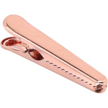 Suljintaklipsu Ruostumaton Teräs Metalli Suljintaklipsu (ruusukulta) (1 kpl)