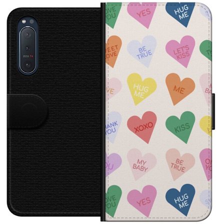 Kompatibel Tegnebogsetui til Sony Sony Xperia 5 II GodteHjerter