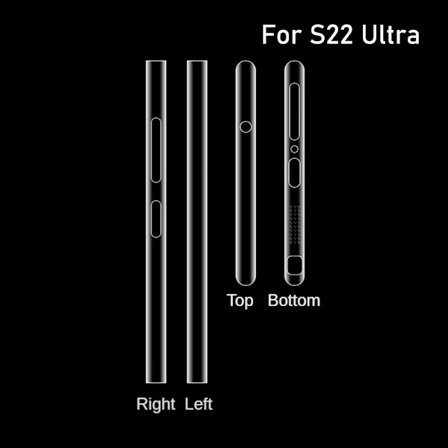 2 kpl kehyskalvon sivusuoja S22 ULTRA FOR S22 ULTRA