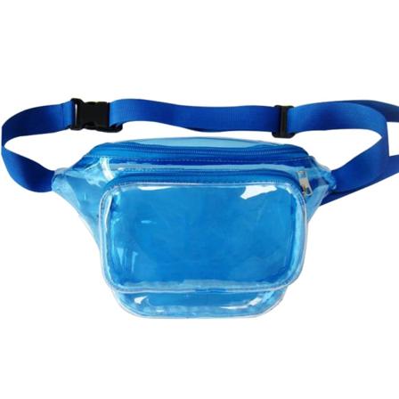 Kvinder Dame Håndtaske Candy Transparent PVC Forfriskende Stilfuld Fritid Udendørs Sport Blue