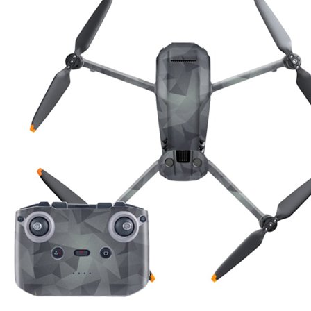 Vattentät självhäftande PVC Drone Hud Kroppsskydd Fjärrkontroll Arm Skydd för Mavic 3 Tillbehör