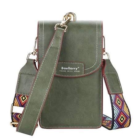 Axelremsväska för mobiltelefon, mobilväska med axelrem