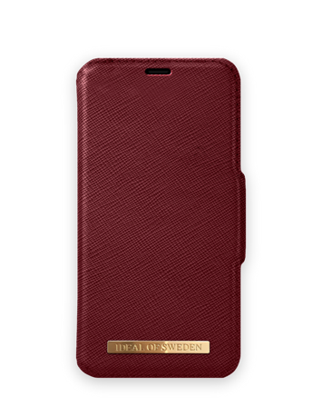 Fashion Wallet Galaxy S10E BurgundyLommebok Deksel