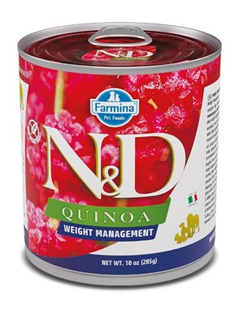 Farmina Natural & Delicious Quinoa Weight Management Per Cani