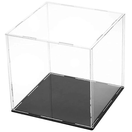 Klar Akryl Display Case Bordplade Display Box Beskyttelse Showcase til Actionfigurer