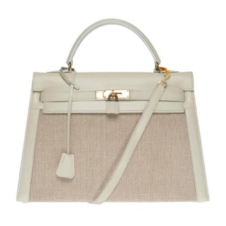 Hermès Vintage - Vintage Väskor - Beige - Dam - Storlek: One Size, Dam, Storlek: ONE SIZE