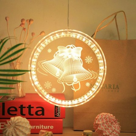 LED Vinduslys LED Lys JULEKLOKKE JULEKLOKKE