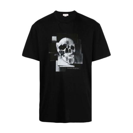 Alexander McQueen T-Shirts Sort, Herre