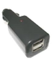 2GO KFZ-Lader 12/24V mit 2xUSB 2Ampere für alle USB-Kabel