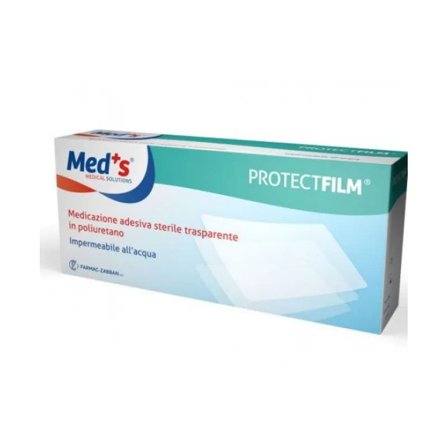 Med's Protectfilm Medicazione Adesiva Impermeabile 6x7cm 10 Pezzi