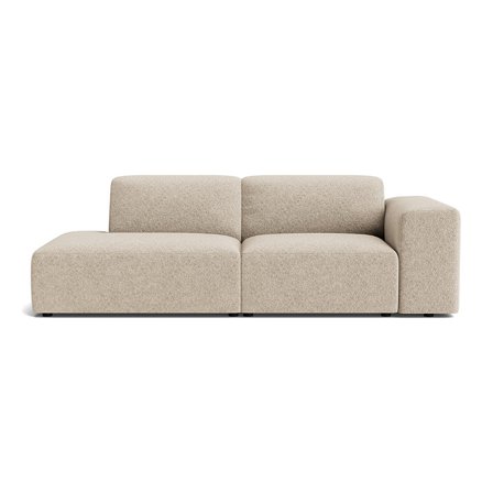 Soma lounge sofa, venstrevendt | Open end - Anthology Beige - 245x101x75 - Sofa