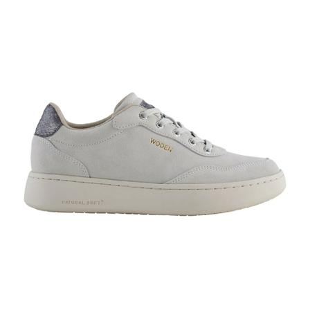 Woden Evelyn Suede - Oyster Grå, Dame Sneakers, Størrelse: 39 EU