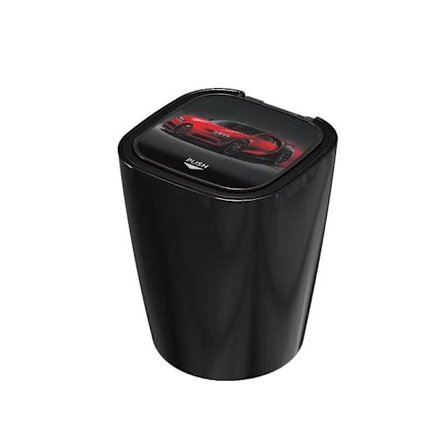 (Svart)Bilar Ashtray med LED-lampa Bilar Ashtray Ashtray Bilar Auto A