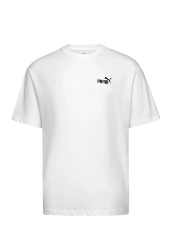 PUMA Ess Relaxed Small No. 1 Logo Tee - White - L