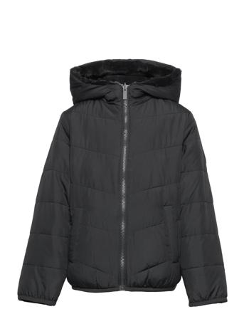 Kids Girls Outerwear Toppatakki Musta Abercrombie & Fitch