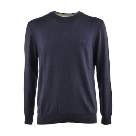 Guess Round-neck Strik Blå, Herre Strik