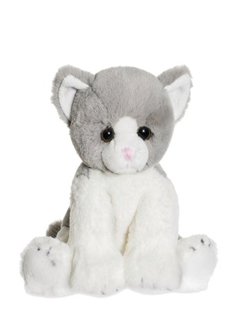 Teddykompaniet Cat Friends Maja, Grey - Grey - H:23CM