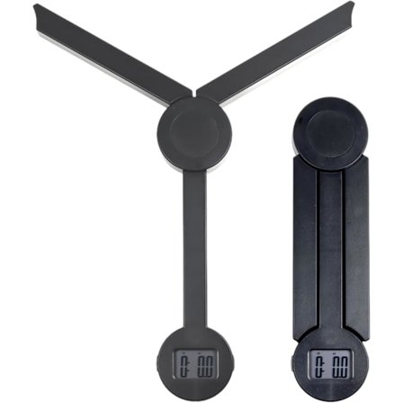 Bærbar madvægt, rejsemadvægt, lille foldbar digital køkkenvægt til mad, foldbar mini lommevægt i gram og ounce, ideel til