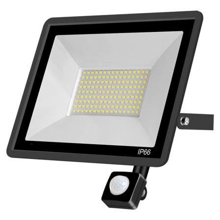 50W Udendørs LED Væglampe med IP66 Koldt Hvidt Legeme Se