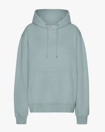Classic Organic Hood - Steel Blue - Female - S - Sustainable material - Ethical production