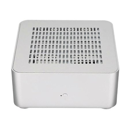 Aluminium Kabinet Lille Desktop Computer Kabinet PSU HTPC Mini-ITX PC Kabinet 2 USB 3.0 Porte