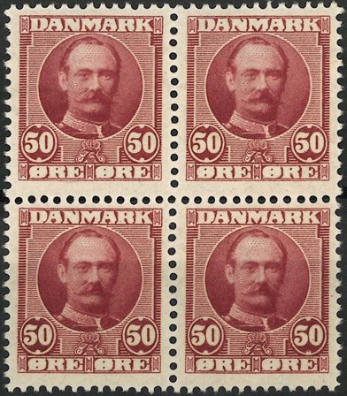 Danmark - AFA 58 - 4-blok - Postfrisk