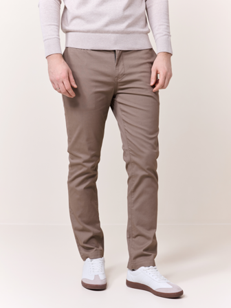 MATCH - Christer chinos - Redford - Str. 3432 - Herre - Bukser & Jeans - Grå - 97% bomull, 3% elastan