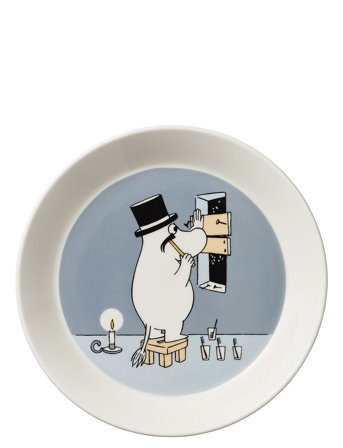 Arabia | Moomin Plate 19Cm Moominpappa | Ø 19 cm