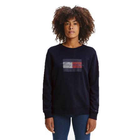 Sweatshirts Tommy Hilfiger Regular Flag Cnk Grenade 158 - 162 Cm/xs