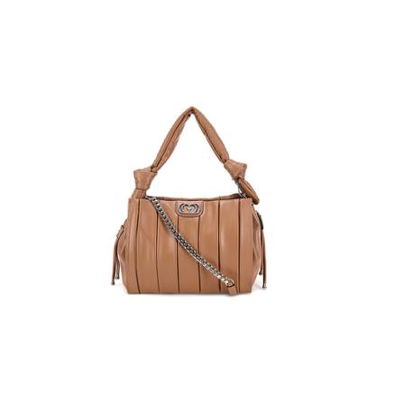 La Carrie Tas , Bruin , Dames , Maat: ONE Size Schoudertassen