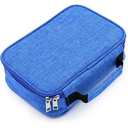 Ny stil 72 skole blyantveske, multifunksjonell og 3 flyttbar