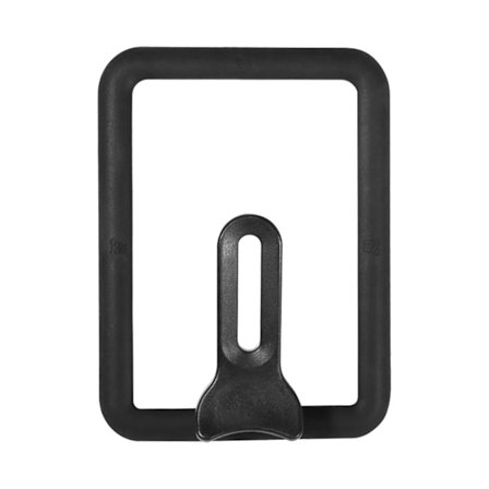 Rektangulärt glaslock med tjock botten, ställbart, synligt, silikonrektangulärt lock, svart, 15 x 18 cm / 5,9 x 7,1 tum