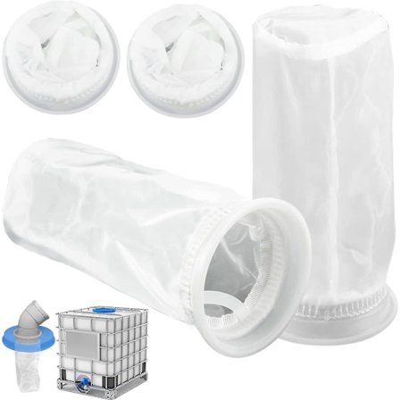 Nylon IBC filter til 1000L IBC regnvandsbeholder nylonfilter IBC tankdæksel egnet til IBC