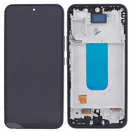 Til Samsung Galaxy A54 5G A546 C-Klasse LCD-skærm og Digitizer Samling + Ramme Udskiftningsdele (TFT Teknologi) (med-Perfet