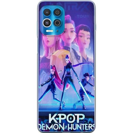 Kompatibelt Mobilskal till Motorola Motorola Edge S Trendiga KPop Demon Hunters docka figur