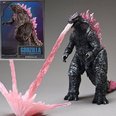 Godzilla vs. King Kong Leksak Monster King Röd Lotus Dinosaurie Kan Göra Pojkmodell-rosa