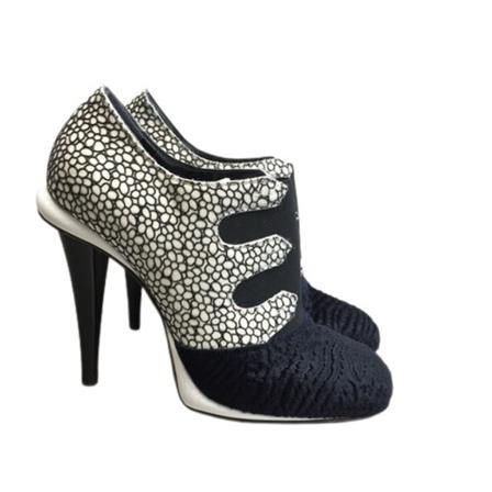 Fendi Vintage, Pre-owned Boots Zwart, Dames, Maat:38 EU