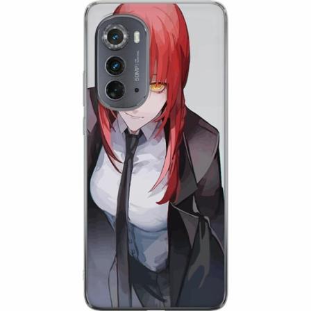 Motorola Edge (2022) Skal / Mobilskal - Makima Chainsaw Man