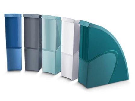 CEP Tidskriftssamlare RIVIERA vit 5/fp - Lyreco - Kontorsmaterial - Till skrivbordet - Tidskriftssamlare