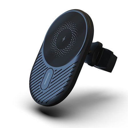 Magnetisk Trådløs Bil Lader, 15W Rask Lading MagSafe Bil Trådløs Lader