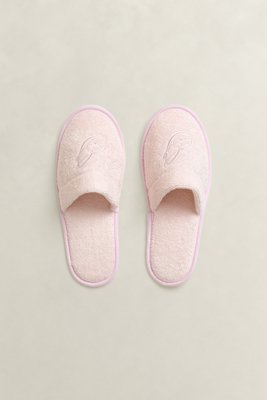 GANT - Broderte tøfler pink embrace