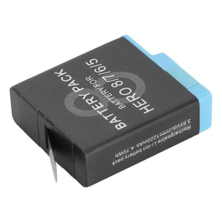 AHDBT 801 Batteri 3.85V 1220mAh Oppladbart Action Kamera Litium Ion Batteri for Sportskamera