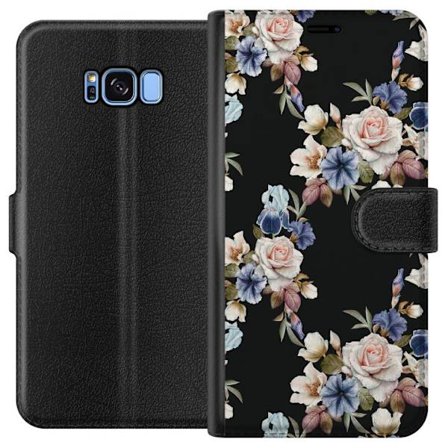 Kompatibelt Plånboksfodral till Samsung Samsung Galaxy S8 Floral