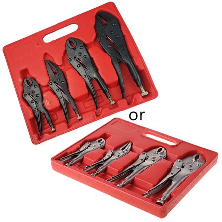 Låstänger Lång nos 10" rak tång Käftlås Skruvgrepp greppklämma Handverktyg