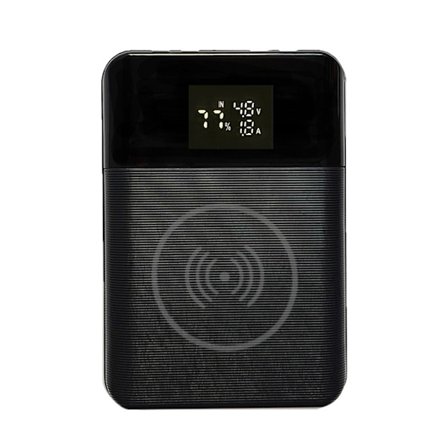 LCD-skärm 4x18650/18700/20700/21700 Batteri för case Power Bank för Shell Trådlös laddare utan batteri Powerbank P