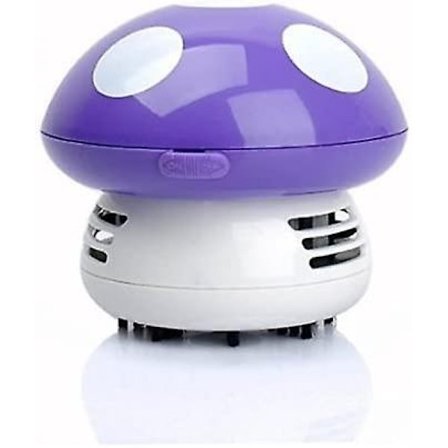 Söt Mini Svamp Skrivbord Bord Damm Handhållen Dammsugare Sopare